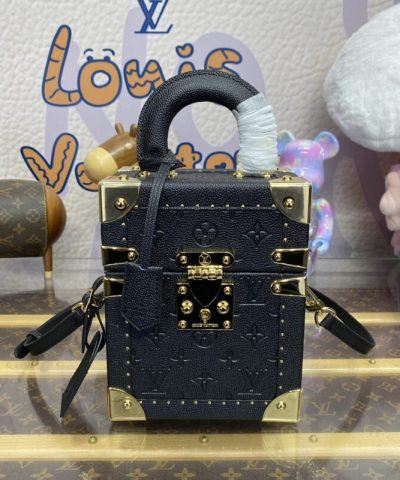 Replika Louis Vuitton Camera Box Black