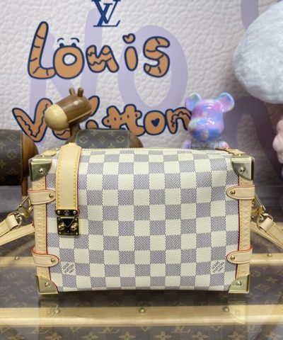 Replika Louis Vuitton Side Trunk Beige Square