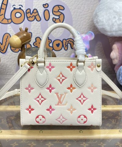 Replica LV Onthego White Orange