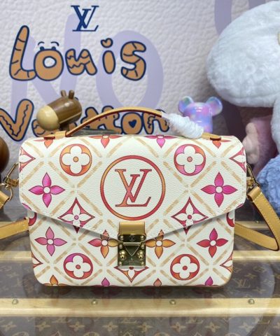 Replika Louis Vuitton Pochette Metis Pomarańczowa