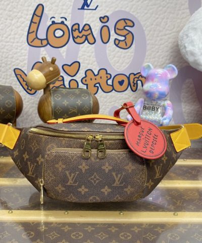 Replika Louis Vuitton Bumbag Rush – Kahverengi