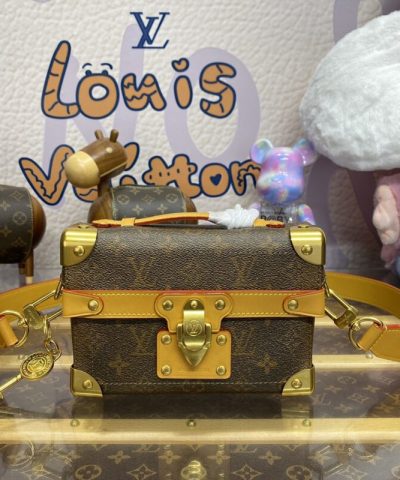 Replica Louis Vuitton Soul Trunk Cross – Body Brown