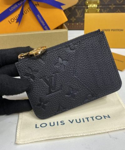 Louis Vuitton Romy Kartenetui Schwarz