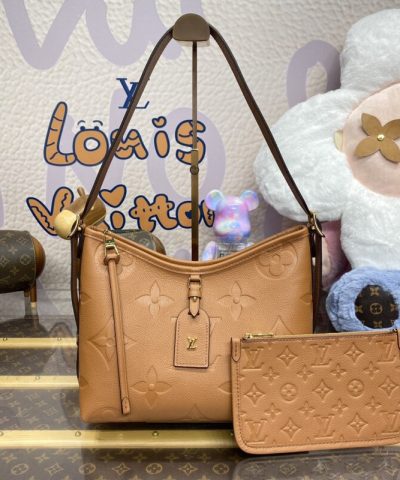 Replika Louis Vuitton Carry All PM Brown