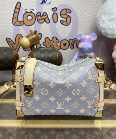 Replica Louis Vuitton Sivulaukku Kankaalle Beige