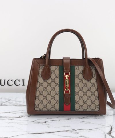Αντίγραφο Gucci G Jackie 1961 Καφέ