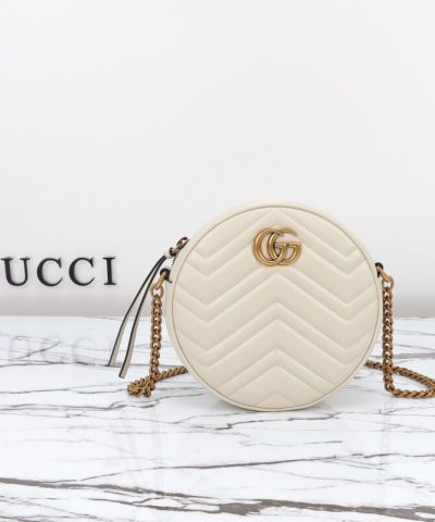 Replica Gucci GG Mormont Round White