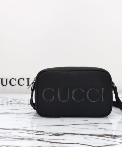 Replica Gucci GG Mini Shoulder Bag Black 2024