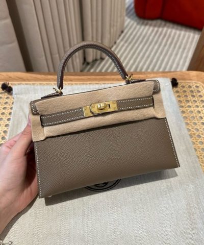 Réplica Hermès Kelly Etoupe