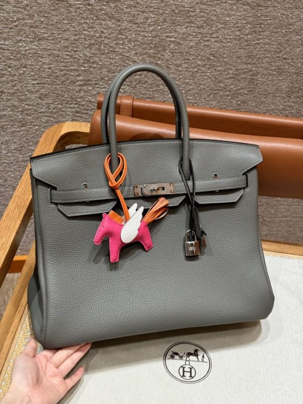 Replica Hermès Birkin Epsom Gris Mryer Togo