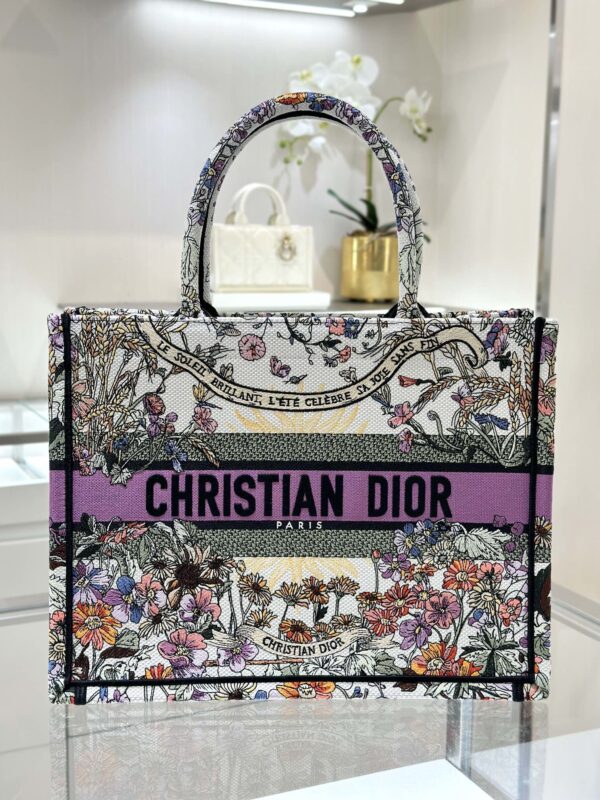 Replica Dior Tote Book Sunflower
