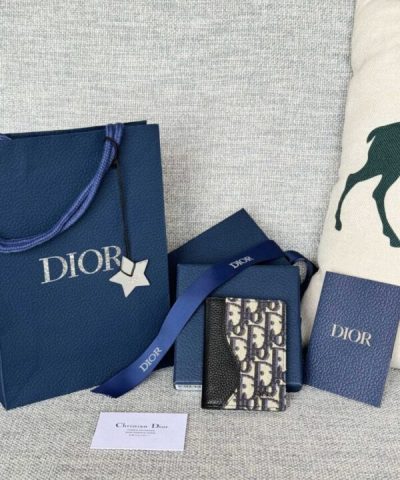 Porte-cartes à deux volets Dior Replica