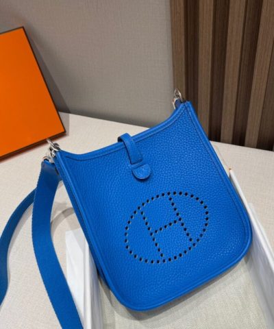 Αντίγραφο Hermès Evelyne II Tpm Deep Blue