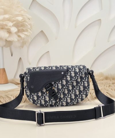 Replica Dior Saddle Messenger White Classic