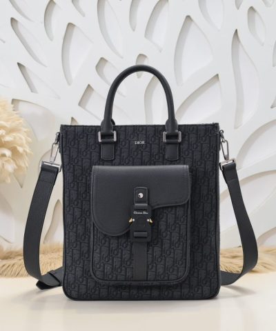 Replika Dior Saddle Shopping Tote Oblique Sort