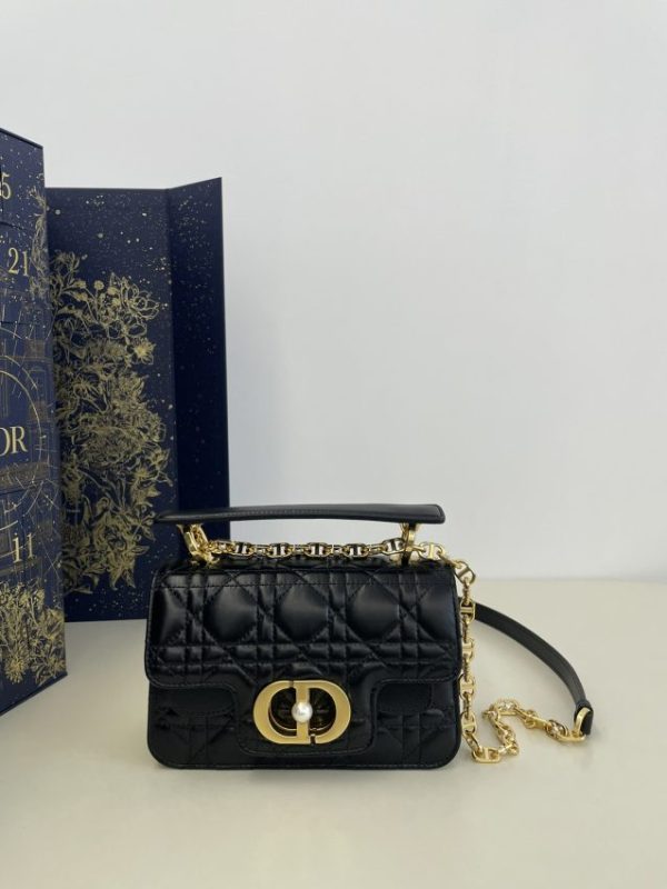 Dior Jolie Top Handle Black