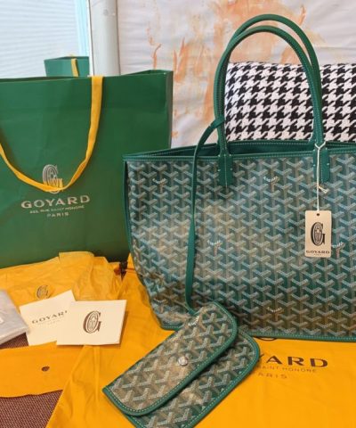 Goyard Anjou 토트 — 프리미엄 리버서블 백 듀프