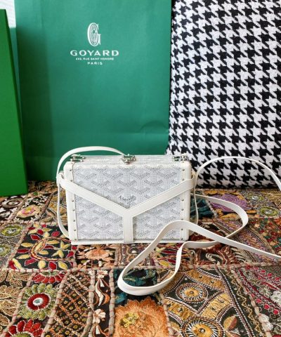 Goyard Minaudiere Replica — Trunk Clutch Bag
