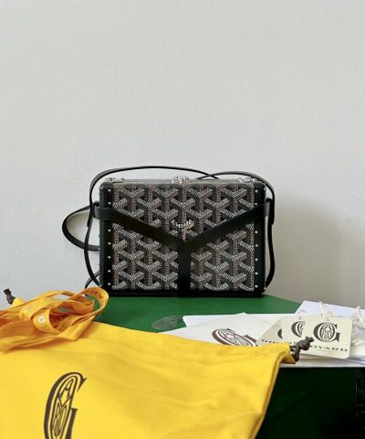 Goyard Minaudiere Replica — Trunk Clutch Bag
