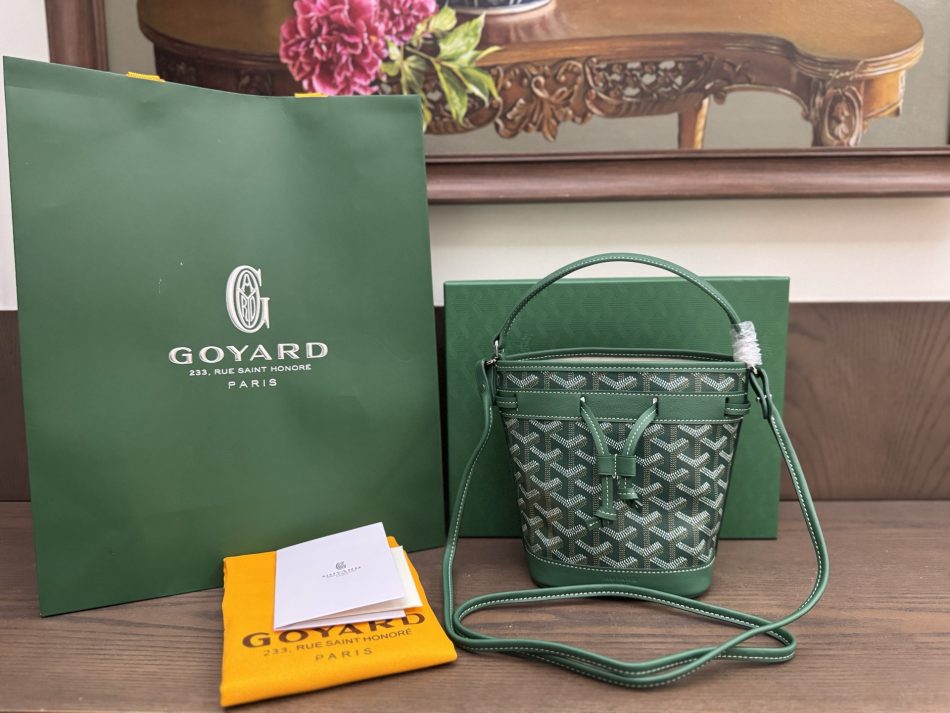 Mini borsa a secchiello Goyard Petit Flot Dupe - LuxeCarryMe