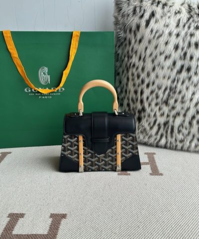 Goyard Saigon PM Replica — Structured Top-Handle Bag