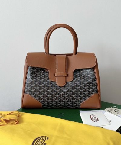 Goyard Saigon Tote — Premium Structured Tote Dupe