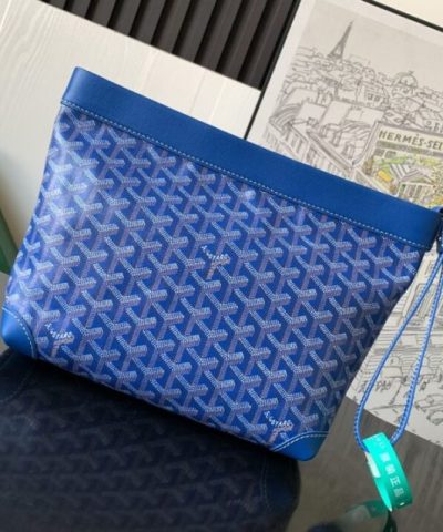 Goyard Conti Pouch Replica — Goyardine Clutch