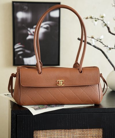 Chanel 26S East West Tote Braun - Chanel East West Tote Dupe Detail 6