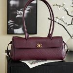Chanel 26S East West Tote Burgundy - chanel tote bag replica detail 3