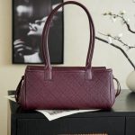 Chanel 26S East West Tote Burgundy - chanel tote bag replica detail 5
