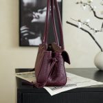 Chanel 26S East West Tote Burgundy - chanel tote bag replica detail 8