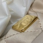 141537_beige_4 Chanel 22 Mini Bag Beige - chanel 22 mini beige dupe detail 3
