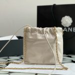 141537_beige_9 Chanel 22 Mini Bag Beige - chanel 22 mini beige dupe detail 8