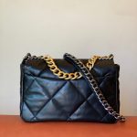 1573995552_3864107040_4 Chanel 19 Flap Bag Black - chanel 19 flap dupe detail 7