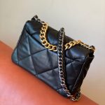 1573995552_4065119465_5 Chanel 19 Flap Bag Black - chanel 19 flap dupe detail 8