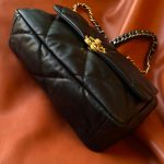 1573995552_681410150_7 Chanel 19 Flap Bag Black - chanel 19 flap dupe detail 3