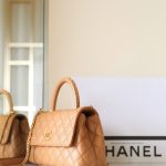 20240628_i1719566837_3044_3.jpg Chanel Coco Top Handle Small Brown - chanel coco handle replica detail 3