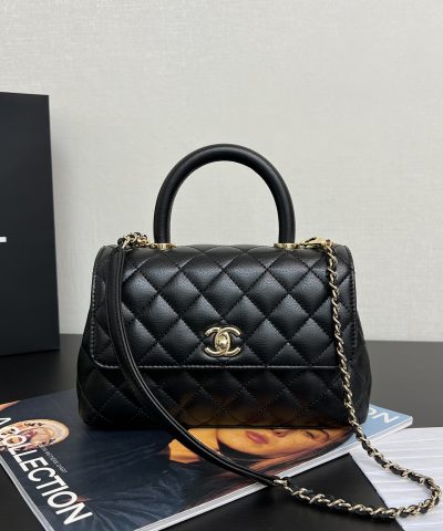 Chanel Coco Top Handle Small Black