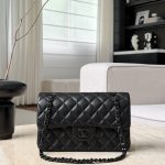 Chanel Small Classic Flap - So Black - chanel so black replica detail 1