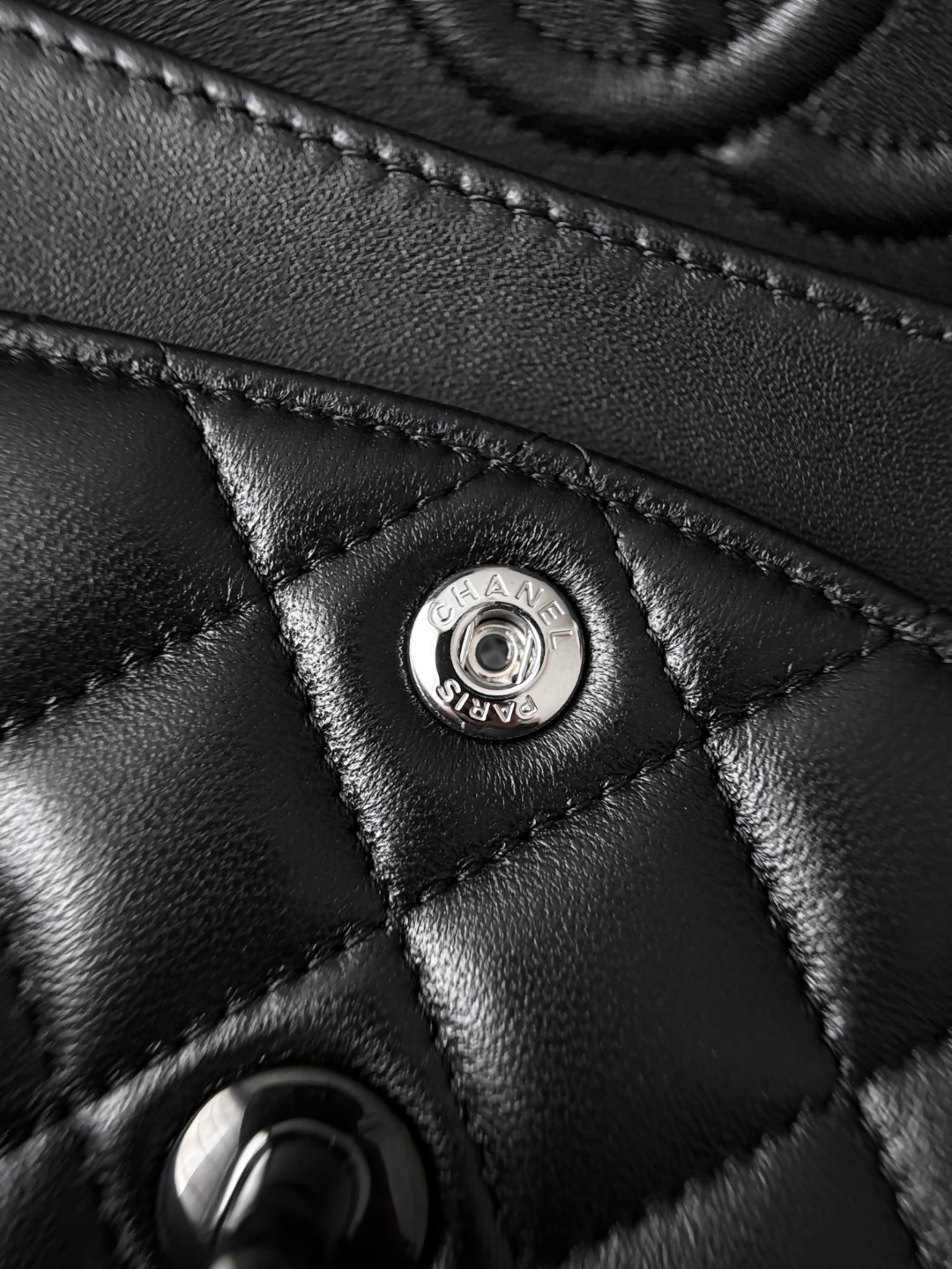 71107_so-black_6 Chanel Small Classic Flap - So Black - chanel so black replica detail 5