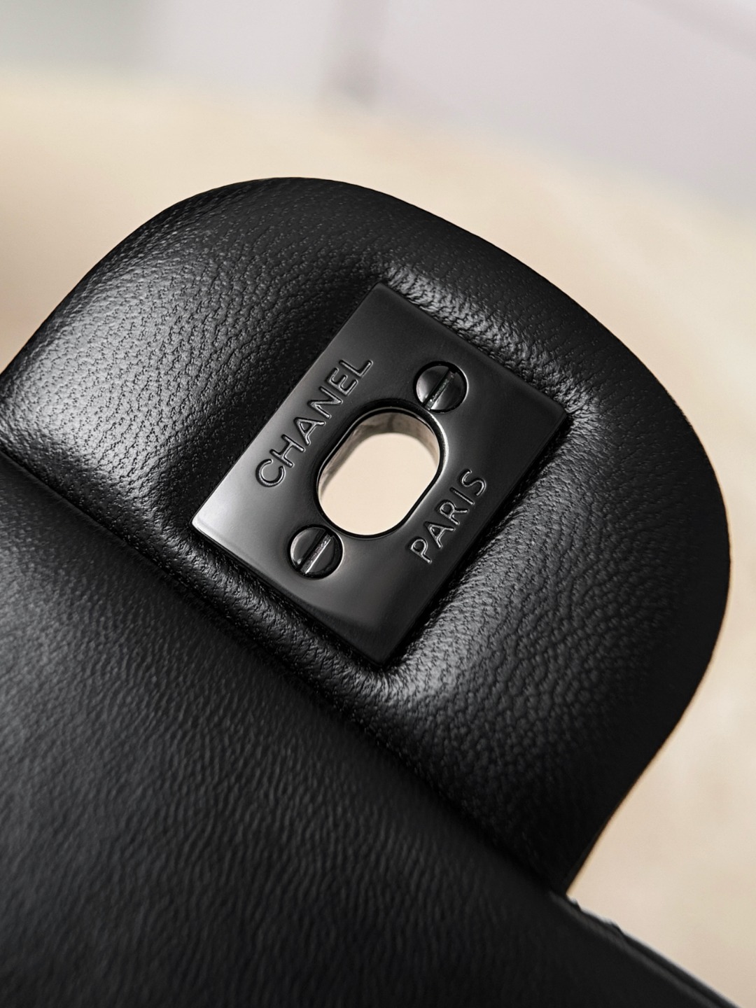 71107_so-black_7 Chanel Small Classic Flap - So Black - chanel so black replica detail 6