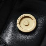 71258_black_10 Chanel 22 Medium Bag Black - chanel 22 medium dupe detail 9