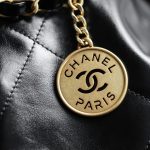 71258_black_4 Chanel 22 Medium Bag Black - chanel 22 medium dupe detail 3