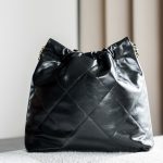 71258_black_9 Chanel 22 Medium Bag Black - chanel 22 medium dupe detail 8