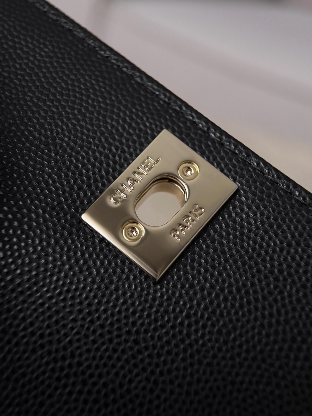 71537_black_11 Chanel Coco Top Handle Small Black - chanel coco handle dupe detail 10
