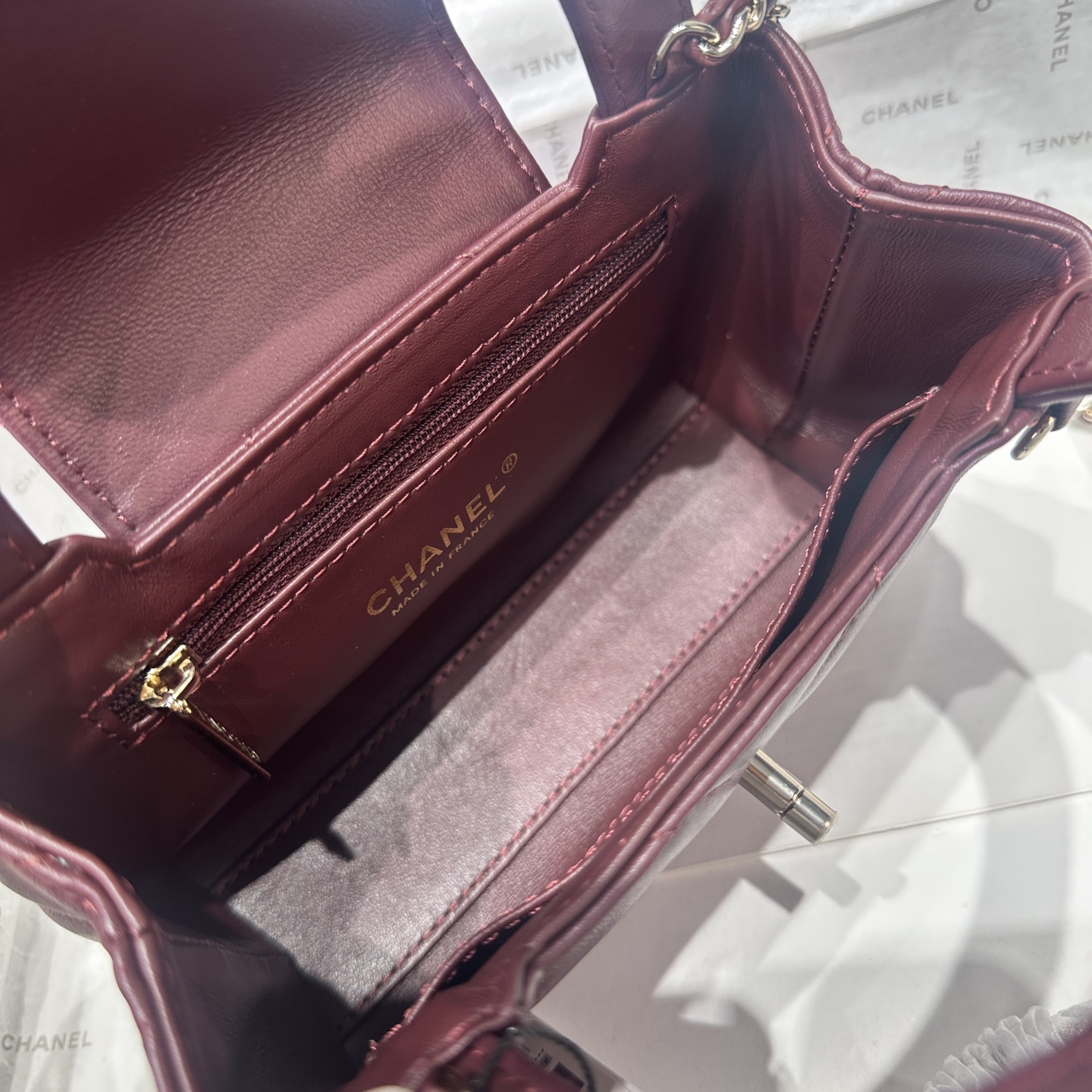 71664_barolo_3 Chanel Kelly Bag Barolo - chanel kelly dupe detail 2
