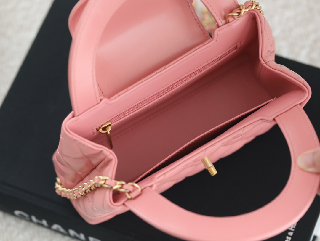 71667_rose_6 Chanel Kelly Bag Rose - fake chanel kelly bag rose detail 5