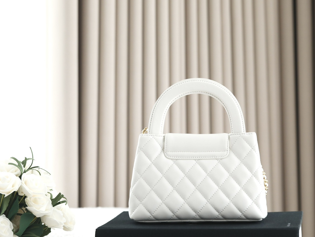 71668_white_3 Chanel Kelly Bag White - fake chanel kelly detail 2