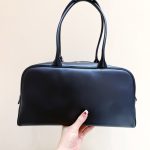 71687_black_6 Chanel Large Bowling Bag Black - chanel bowling bag dupe detail 5