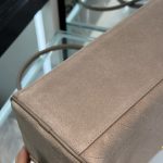 71688_suede_tan_2 Chanel Large Bowling Bag Suede Tan - chanel bowling bag replica detail 1